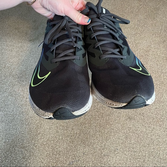 Nike Men's Black Speckled Quest 3 Running Shoe DH0203-001 Sneakers Size 11.5 EUC - Picture 7 of 11